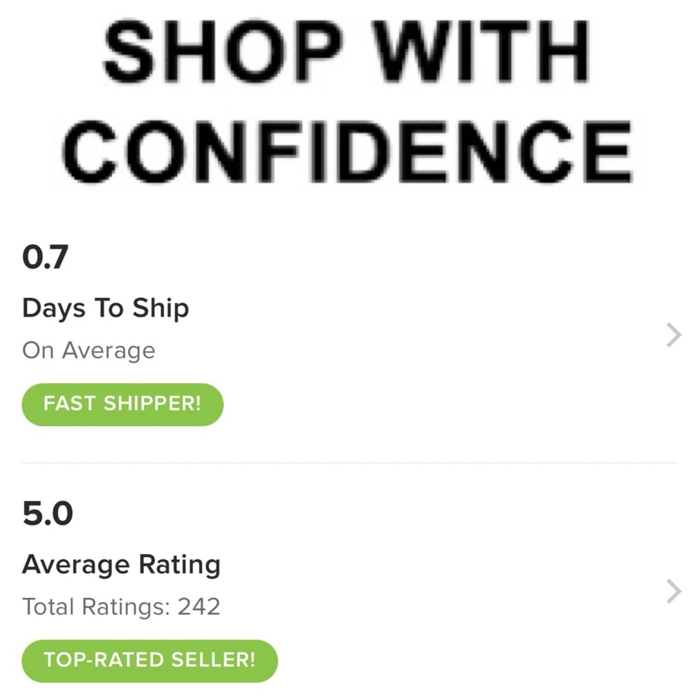 🔥 Shop With Confidence! 🔥Top-Rated Seller and Same-Day Shipper!